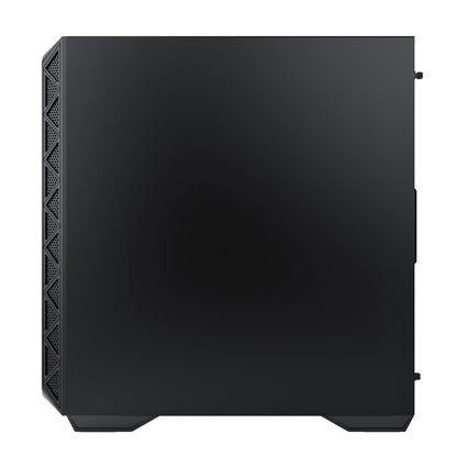 Montech AIR 903 MAX, E-ATX Mid Tower Case, alto flujo de aire, 3 x 140 mm ARGB PWM y 1 x 140 mm PWM ventiladores preinstalados, panel lateral de vidrio templado, malla frontal, tipo C, soporte 4090 GPU, negro