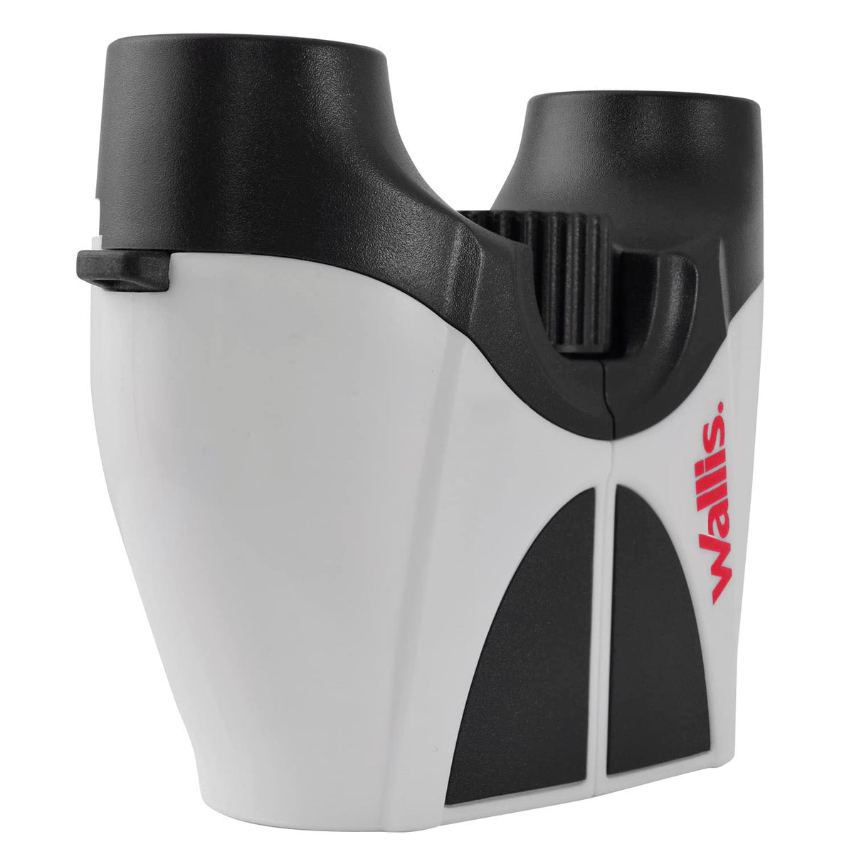 Wallis Binocular Compacto Tipo Porro, Recubrimiento Green, 10 x 22 mm, Color Blanco