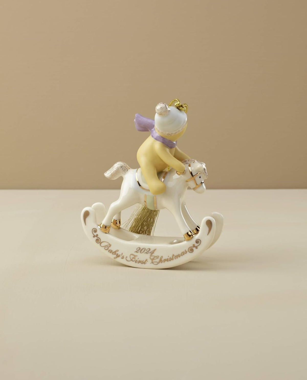Lenox 895777 2024 Winnie The Pooh - Adorno para árbol de Navidad para bebé