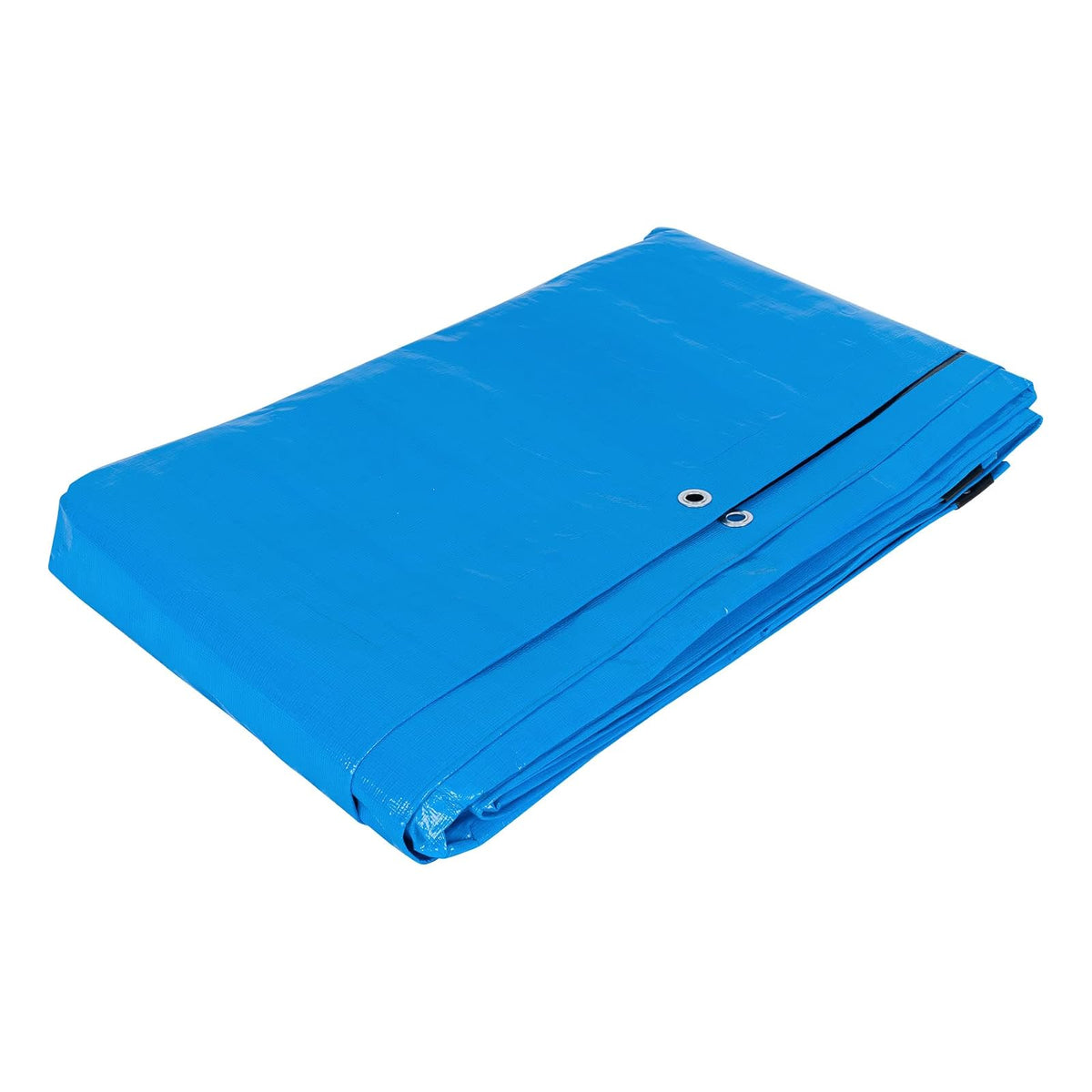 Truper Lona Reforzada con Ojillos de Aluminio - Lona - 5 x 5 m - Azul