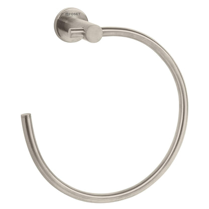 Foset Toallero de Argolla Element ELA-77 - Satín - Toallero de argolla