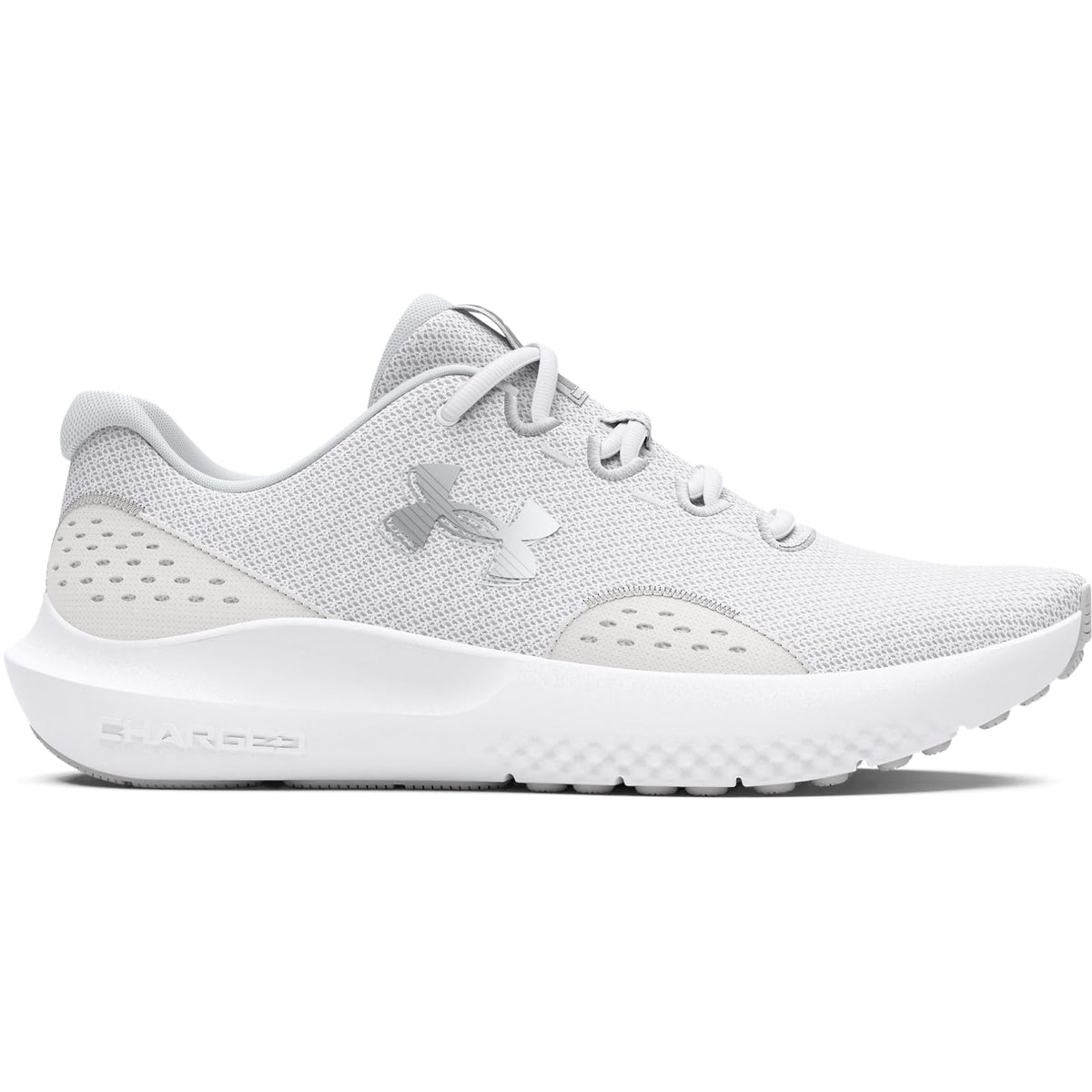 Under Armour Tenis para Correr Charged Surge 4 para Mujer Talla 23.5 Color Blanco
