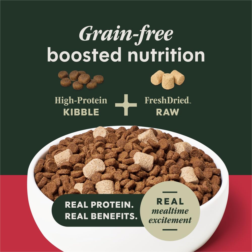 INSTINCT Raw Boost Grain Free para Perro | Res Real sin Granos y Carne Cruda | 3.5 LB