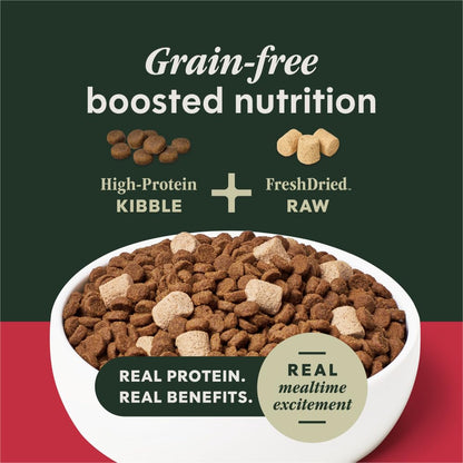 INSTINCT Raw Boost Grain Free para Perro | Res Real sin Granos y Carne Cruda | 3.5 LB