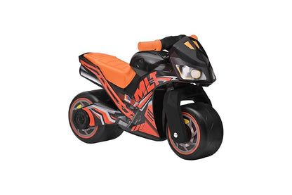 PRINSEL | Montable para Niños | Mini Moto Correpasillos de Juguete | Cross Premium | Naranja | De 2 a 4 Años, Soporta hasta 25 kg, Diseño Deportivo y Realista, Ruedas Anchas | Artículos para Niños