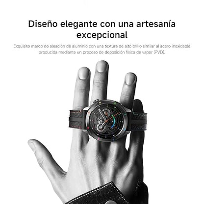 XIAOMI Watch S4 con GPS, iOS & Android, Modo Deportivo Avanzado, Rainbow | Pantalla AMOLED de 1.43'', Hasta 10 días de Batería, 150+ Modos Deportivos, Monitor Frecuencia Cardíaca y Sueño