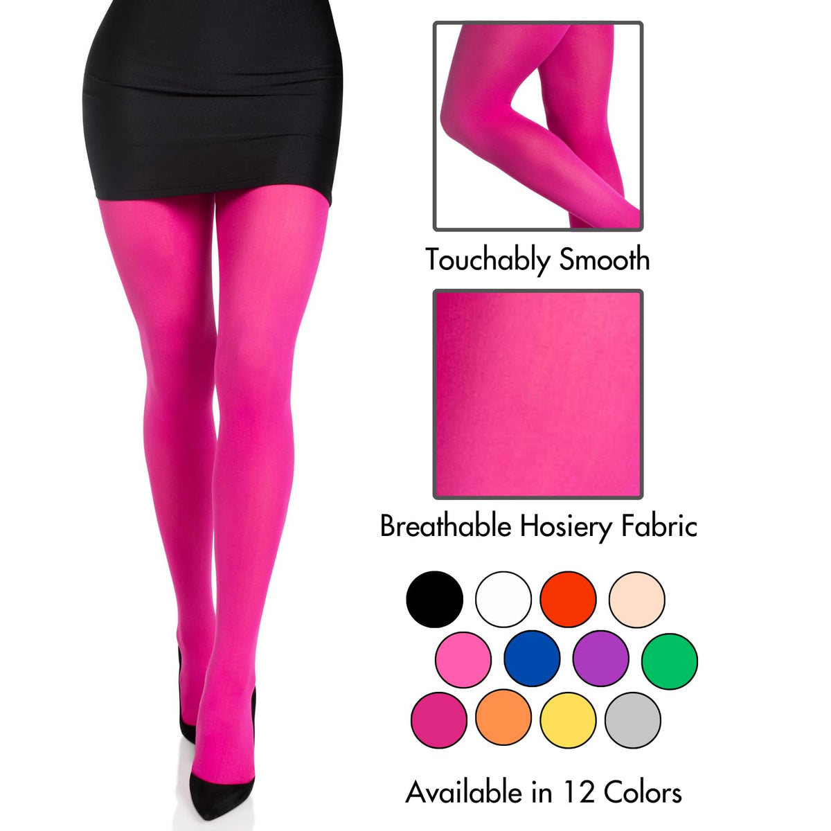 Leg Avenue Mallas de nailon para mujer