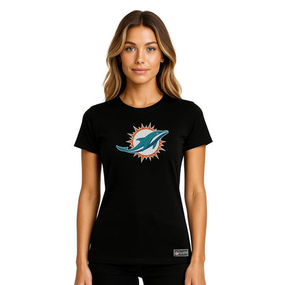 NFL Playera Aficionado Básica Miami Dolphins