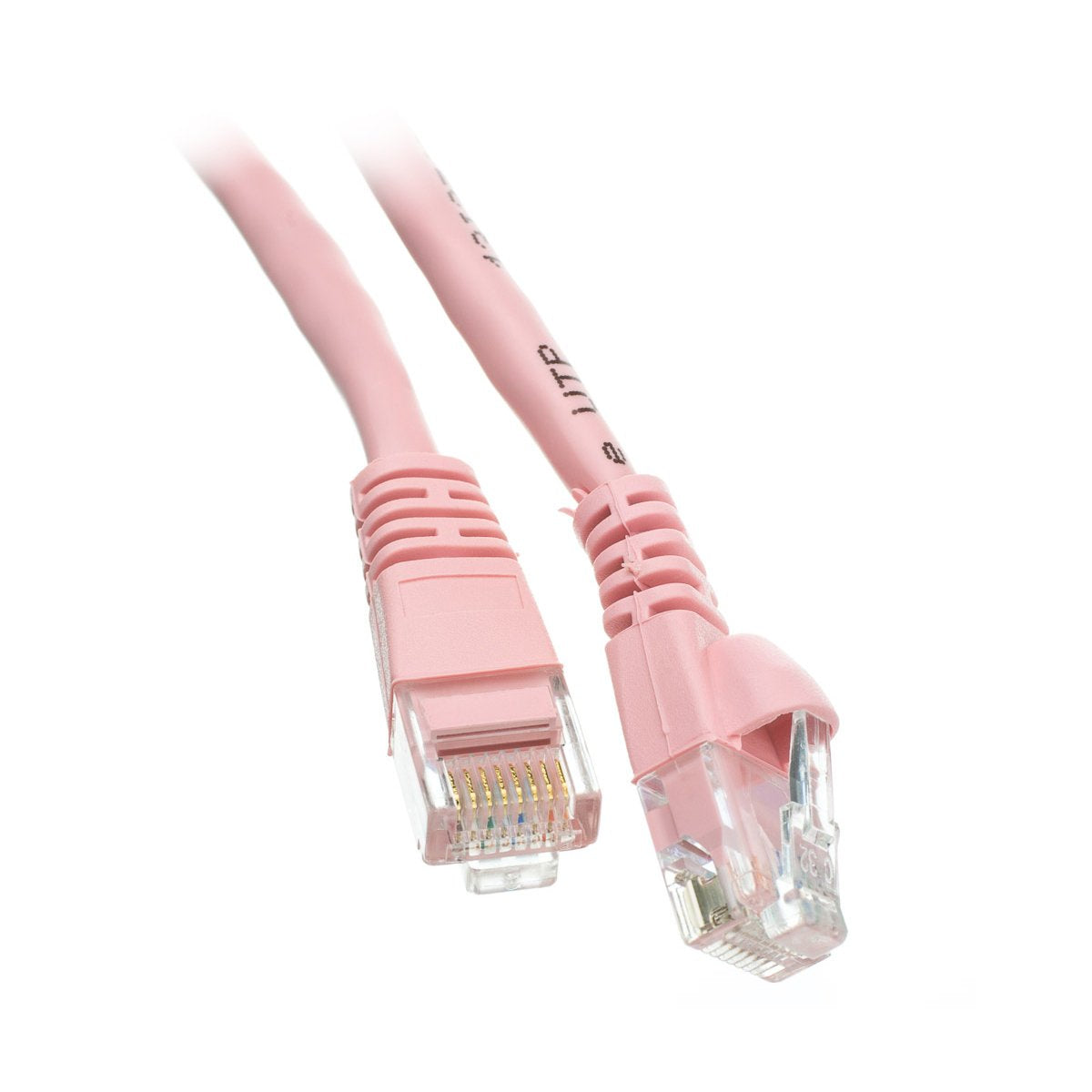 C&E Cable de Red Cat5e Rosa 22.9 m, Paquete de 3 - 4.6 m - Juego de 20