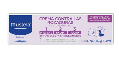 Mustela Crema Contra Rozaduras para bebé, 150ml
