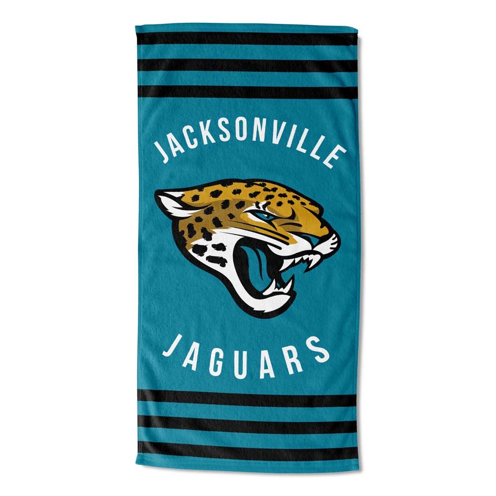 Northwest NFL Unisex-Adult Beach Towel - Jacksonville Jaguars - 30" x 60" - Rayas