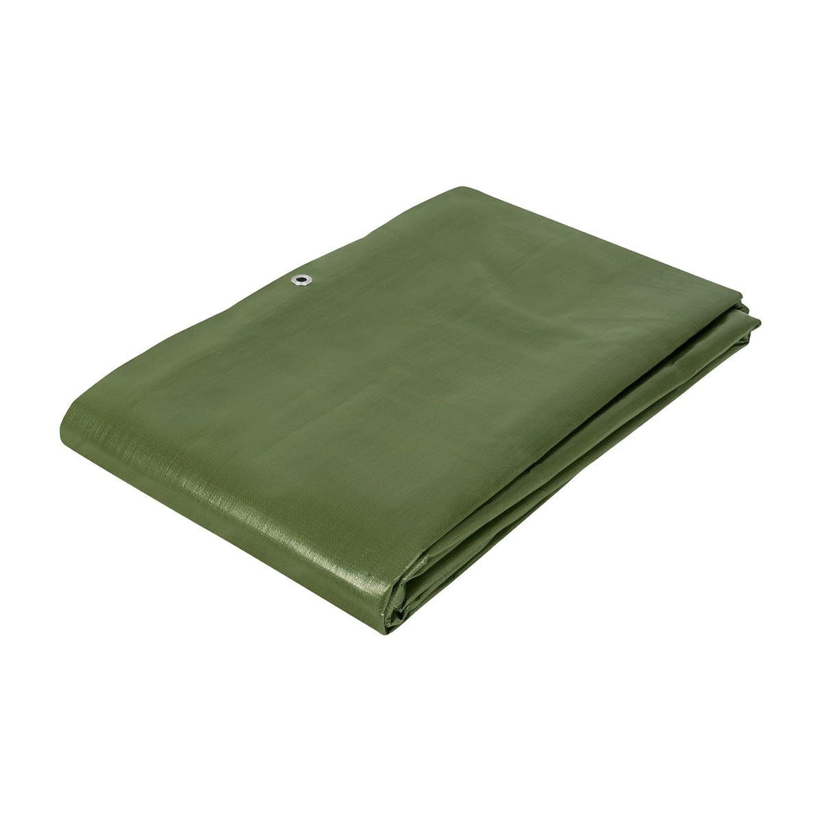 Truper Expert Lona Uso Rudo Verde Olivo con Ojillos de Aluminio - 4 x 6 m - Lona