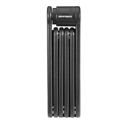 Kryptonite - Candado plegable para bicicleta, compacto, ligero, de alta seguridad, antirrobo, plegable, con 2 llaves y soporte para eléctricas, scooter, de montaña, 88,4 cm