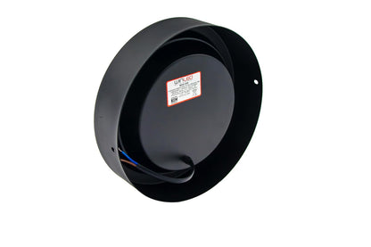 Winled WDE-006 Luminaria Sobreponer Techo Circular Metal Negro Blanco Cálido 18w