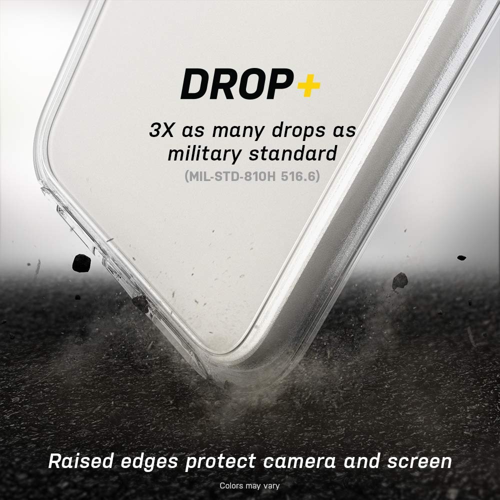 OtterBox Symmetry - Funda Transparente para Galaxy S21 Ultra 5G (Solo no Compatible con Tallas no Grandes o Grandes) - Stardust (Escamas Plateadas/Transparentes)