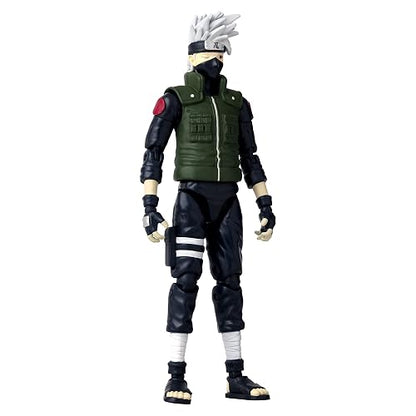 ANIME HEROES – Naruto Hatake Kakashi – Figura Articulada 6.5” Cuarta Gran Guerra Ninja, Detalle Premium y Manos Intercambiables, Ideal para Fans y Coleccionistas
