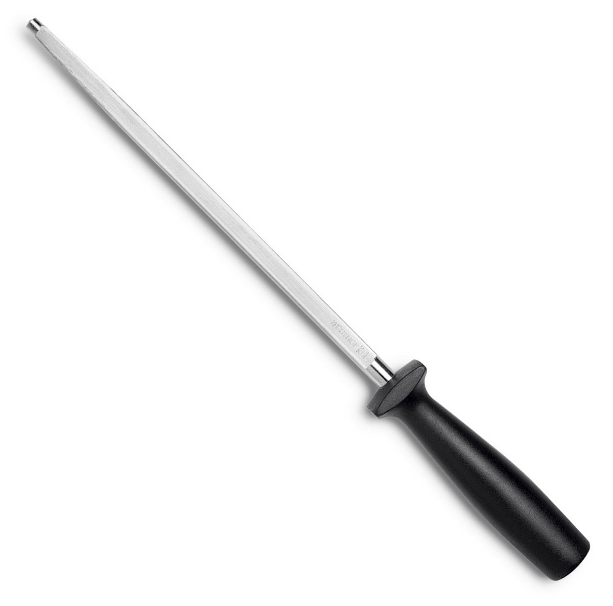 Wüsthof Afilador de Cuchillos Negro 22.86cm | Barra de acero inoxidable, 9 pulgadas, forjado de precisión