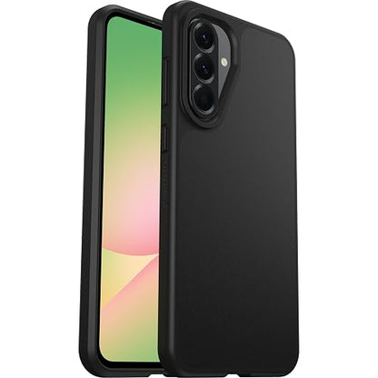 OtterBox - Funda para Samsung Galaxy A56 5G React Series, Color Negro, Ultrafina, amigable con el Bolsillo, Bordes elevados Que protegen la cámara y la visualización, Compatible con Carga inalámbrica