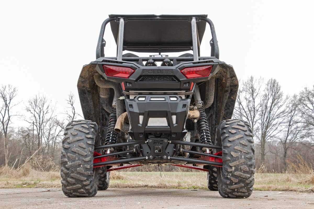 Rough Country 2" UTV Receiver Hitch for 14-21 Polaris RZR 1000/1000XP - 93039, Black