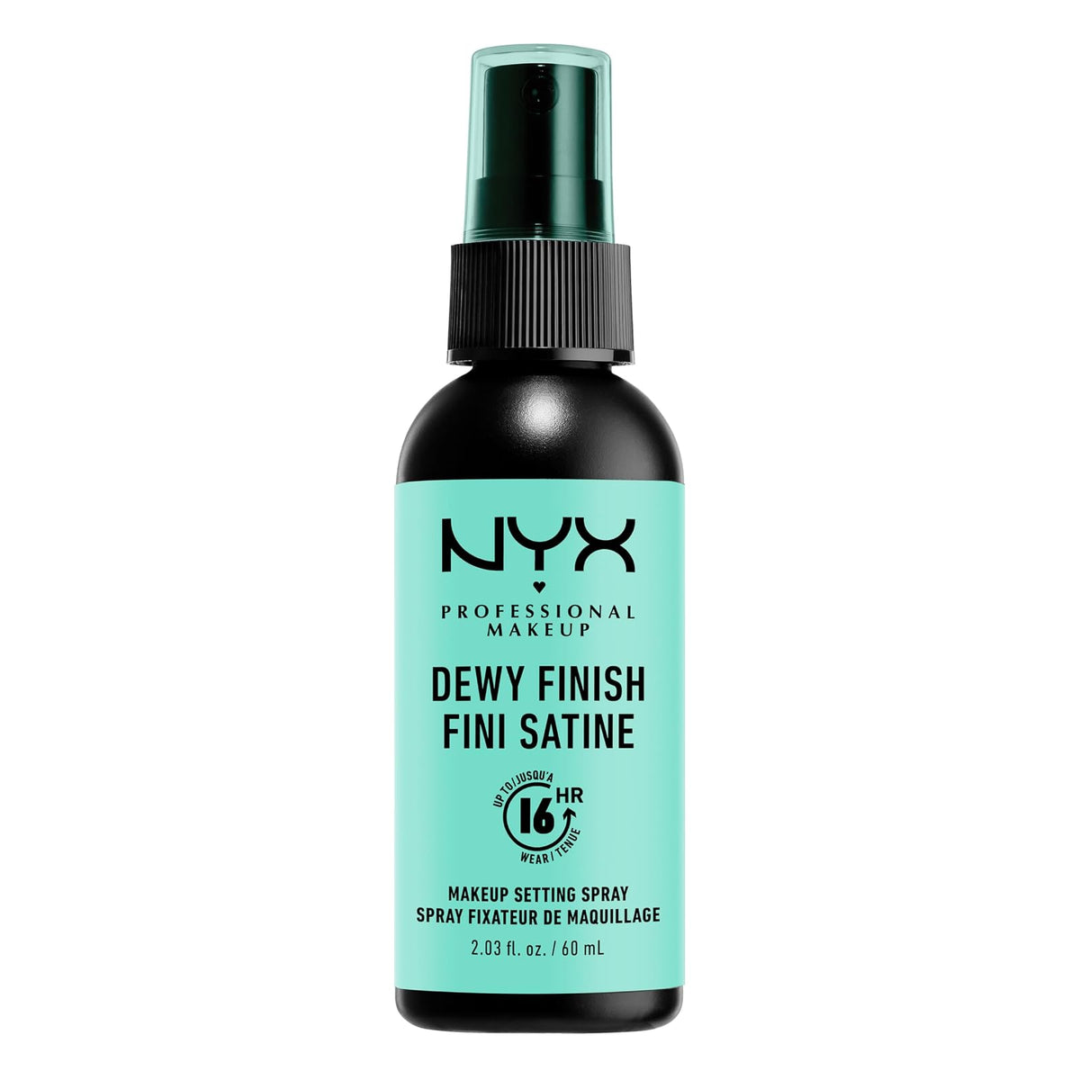 NYX Professional Makeup Matte Finish Spray Fijador de Maquillaje, 60 ml - Standard - 1 Pack