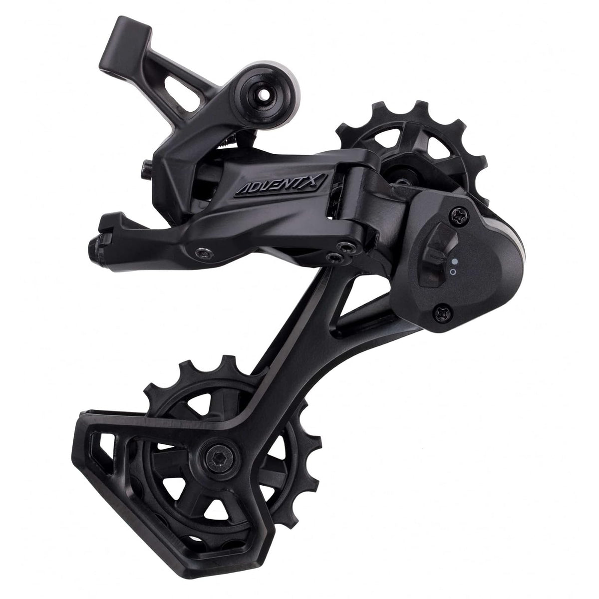 MICROSHIFT Cambio Trasero MTB RD-M6205GM 10P. Aluminio/Acero Mediano MAX. 48D Clutch Directo Advent X Negro