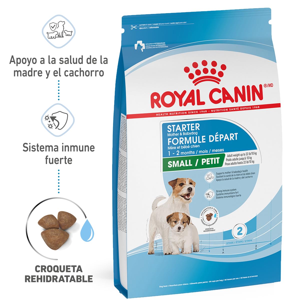 ROYAL CANIN - Croquetas para Cachorro, Starter Puppy 6.36 Kg