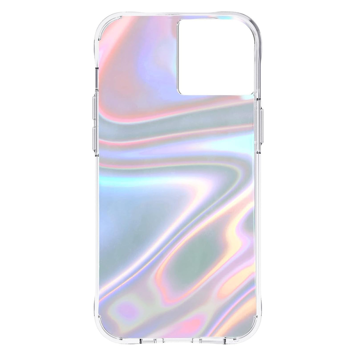 Case-Mate - Soap Bubble - Funda para iPhone 13 - Diseño Iridiscente - Protección contra caídas de 10 pies - 6.1 Pulgadas - Burbuja de Jabón