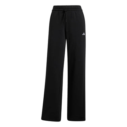 adidas Pantalones deportivos de forro polar con logotipo pequeño para mujer