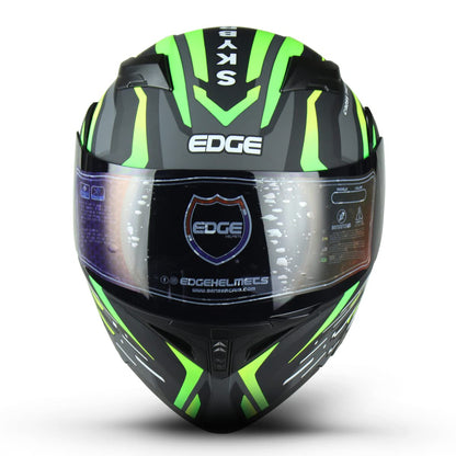Casco Motocicleta Completo ABATIBLE Marca Edge - Boss - Cerrado Visor ANTIVAHO Certificado Dot Moto Moto Casco Cascos…