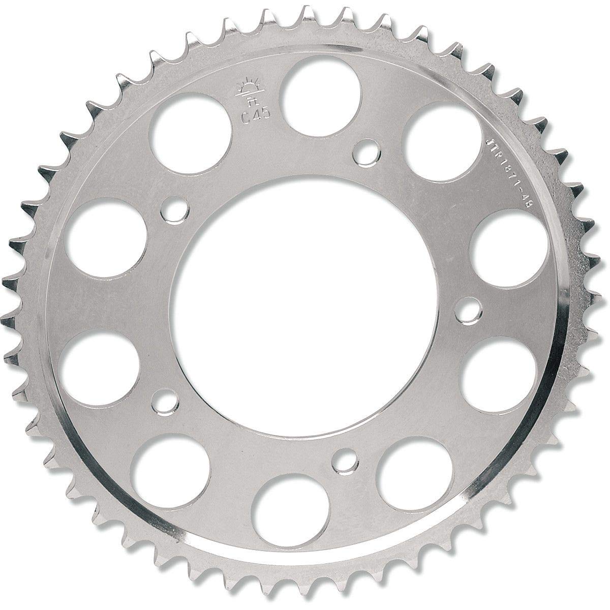 JT Sprockets JTR3.42 42T Piñón Trasero de Acero, Negro, 42 Dientes