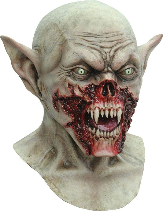 Kurten, Vampiro, Máscara de Kurten el Vampiro, Máscara de Vampiro, Máscara de hombre muercielago, Disfraz de vampiro para Halloween y fiestas de disfraces.