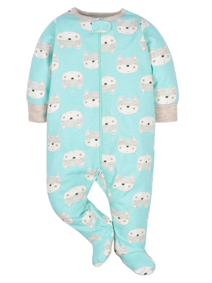 Gerber baby-boys 4 Pack Sleep 'N Play Footie