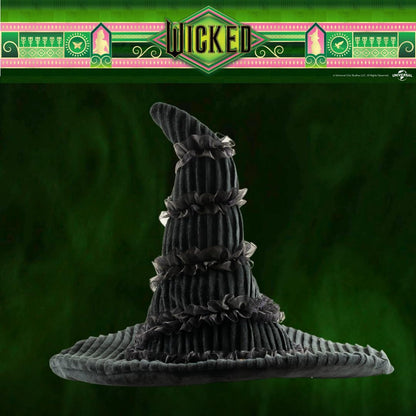 Franco - Cojín Coleccionable de Wicked del Sombrero de Elphaba, Decorativa, Felpa Supersuave, 36 x 23 cm, (Producto con Licencia Oficial)