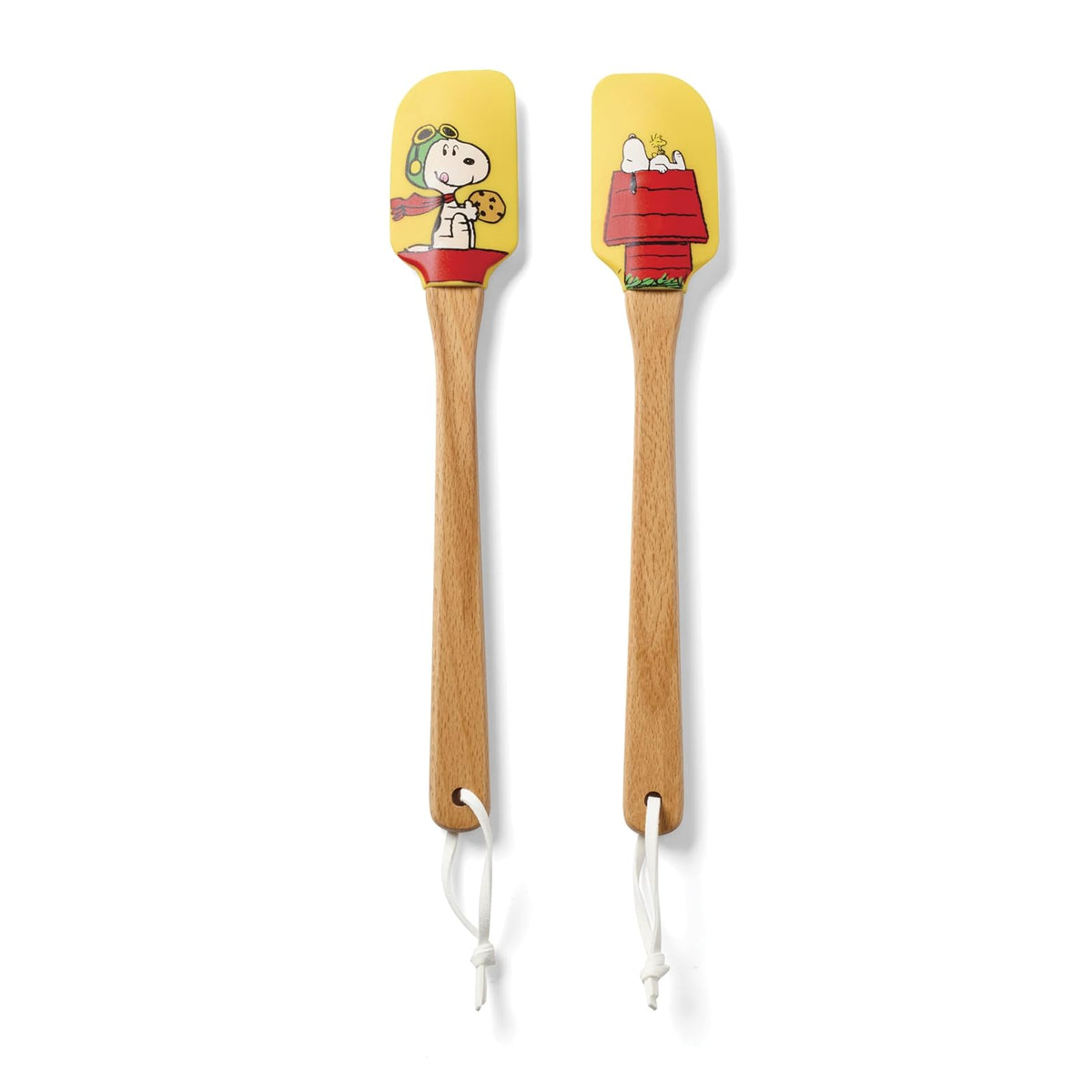 Lenox Chef Snoopy Tarro para Galletas de Porcelana, Colección Peanuts - Juego de espátulas, amarillo