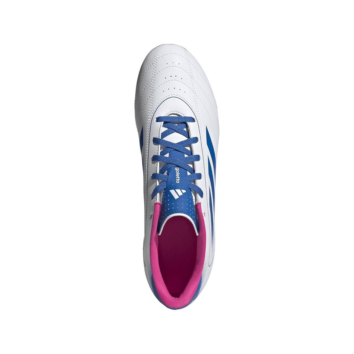 adidas Calzado Tacos Goletto IX Terreno Firme/Pasto Fútbol Unisex Blanco