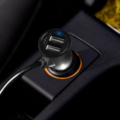 Lloyd's Cargador de Auto Carga Rápida 4 Puertos USB Extensión p/Pasajeros
