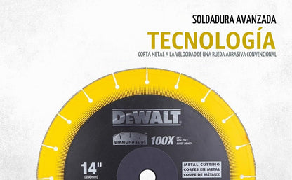 DEWALT Disco Diamantado para Esmeriladora 14" (356mm), DW8500