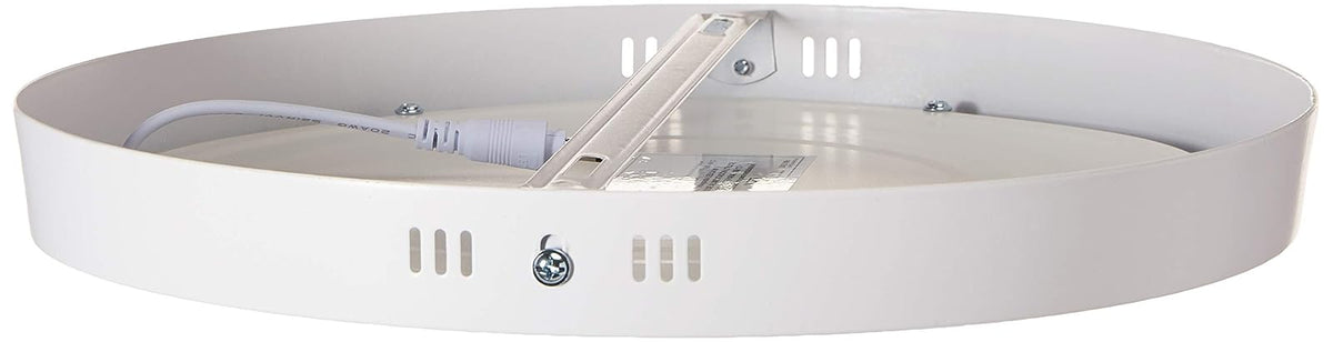Tecnolite Lampara Sobre poner techo Blanco 24W Luz día 24PTLLEDR65MVB