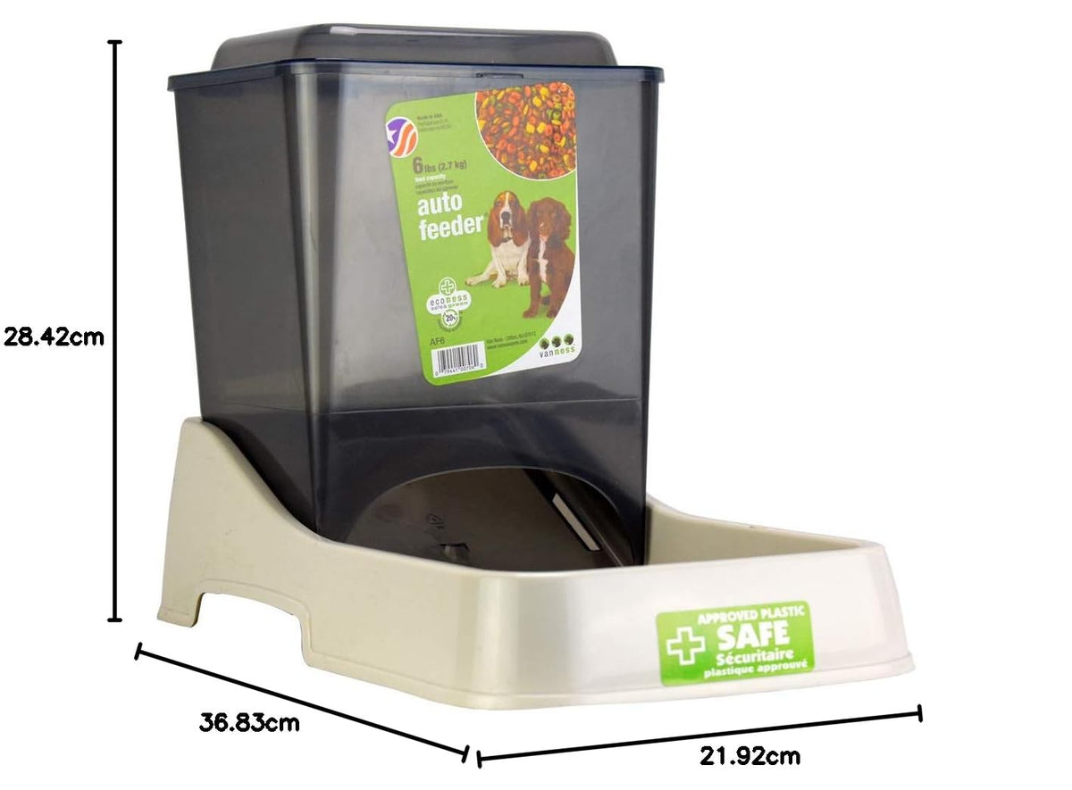 VanNess Dispensador de Alimento para Perro con 2.7 Kilogamos