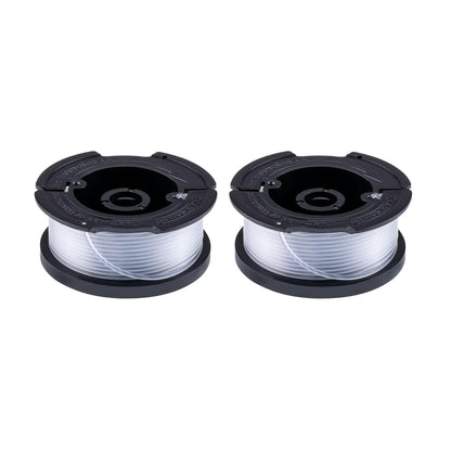 Black+Decker - Carrete de repuesto para cortadora (30 pies, 0.065 pulgadas, paquete de 2 (AF-100-2)
