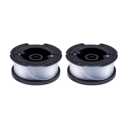 Black+Decker - Carrete de repuesto para cortadora (30 pies, 0.065 pulgadas, paquete de 2 (AF-100-2)