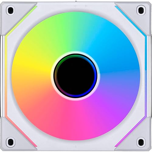 Lian Li UNI Fan SL-INF 120 RGB Infinity Mirror ARGB Ventilador 120 mm Blanco 1 paquete