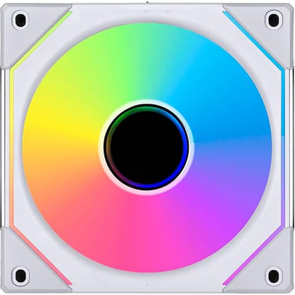 Lian Li UNI Fan SL-INF 120 RGB Infinity Mirror ARGB Ventilador 120 mm Blanco 1 paquete