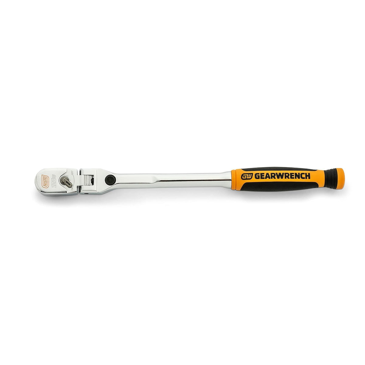GEARWRENCH 81055 - carraca de cabeza flexible con bloqueo de 1/4 pulgadas con agarre de cojín - Cusion Grip - 1 - 4" Drive