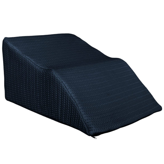 Memory Foam | Cojín Descansa Piernas - Disminuye Varices y Pies Hinchados - Blanco - Medidas 63 x 45 x 30 cm - Hecha