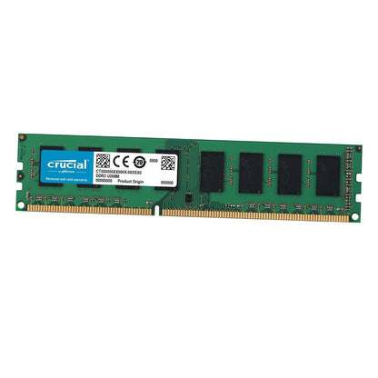 Crucial 8GB Single DDR3L 1600 MT/s (PC3L-12800) Unbuffered UDIMM Memory CT102464BD160B