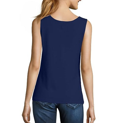 Hanes Playera de algodón Camisa para Mujer