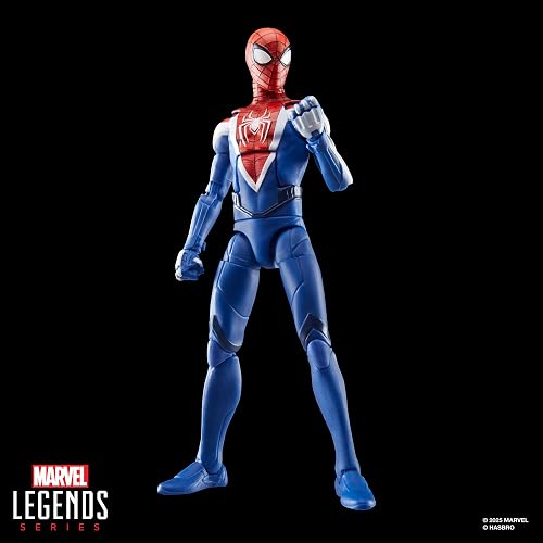 Marvel Legends Series Gamerverse, Figura de acción de Miles Morales, Traje Mejorado