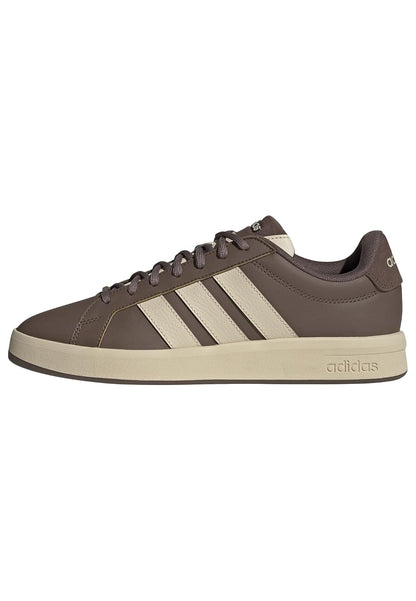 adidas Tenis Casual Grand Court Base 3.0 para Hombre - 22.0 cm - Café