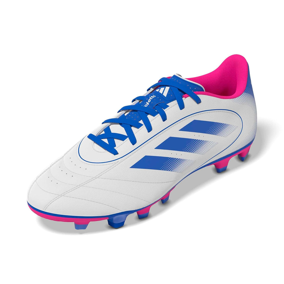 adidas Calzado Tacos Goletto IX Terreno Firme/Pasto Fútbol Unisex Blanco